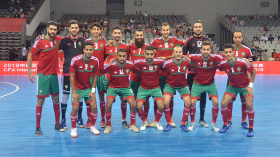 المنتخب الوطني لكرة القدم داخل القاعة يفوز بالدوري الدولي للصين