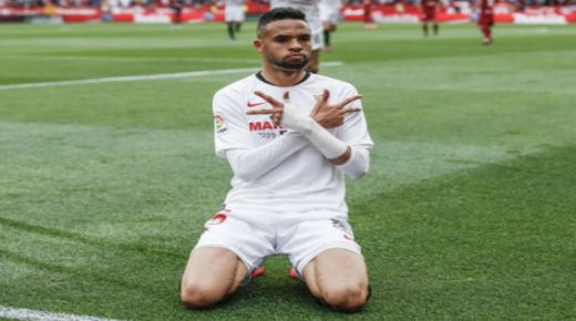 بالفيديو: النصري يسجل هاتريك في مرمى قادش