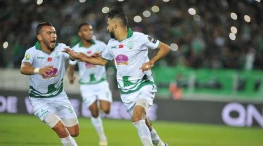 الرجاء يفوز على الجيش ويتصدر البطولة