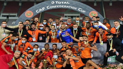 نهضة بركان بطلا لكأس الاتحاد الافريقي