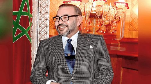 الملك يهنئ نادي النهضة الرياضية البركانية لكرة القدم بعد تتويجه بلقب كأس الكونفدرالية الإفريقية 2022