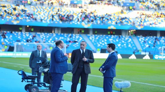 الحموشي يتفقد الملعب الكبير بطنجة
