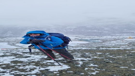المغامرة المغربية بايبانو بشرى تتسلق رابع أعلى قمة في العالم