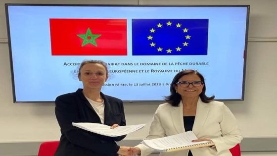 بيان مشترك بين المغرب والاتحاد الأوروبي حول اتفاقية الصيد البحري