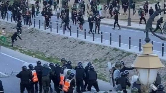بلاغ ولاية أمن تطوان حول أعمال العنف عقب مباراة الرجاء والمغرب التطواني