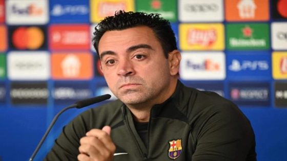 رسميا.. برشلونة تقيل المدرب تشافي