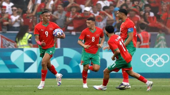 المنتخب المغربي الأولمبي يفوز بالميدالية النحاسية