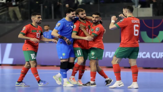 المنتخب المغربي لكرة القدم داخل الصالات يتأهل لربع نهائي كأس العالم