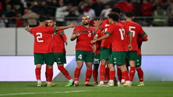 المنتخب المغربي يفوز على أفريقيا الوسطى ب 5 لصفر