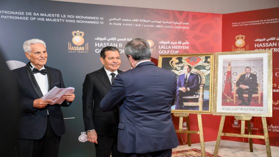 صاحب السمو الملكي الأمير مولاي رشيد يترأس حفل عشاء أقامه جلالة الملك بمناسبة الدورة الـ 49 لجائزة الحسن الثاني للغولف والدورة الـ 28 لكأس صاحبة السمو الملكي الأميرة للا مريم