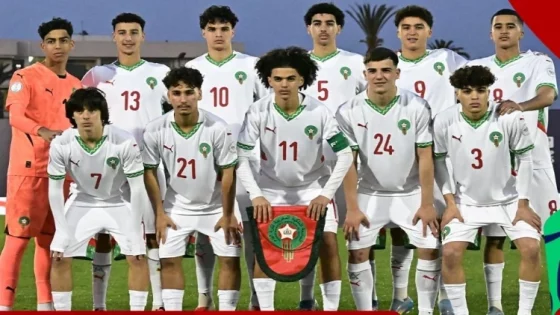 المنتخب المغربي يتأهل لنصف نهائي كأس أفريقيا أقل من 17 سنة
