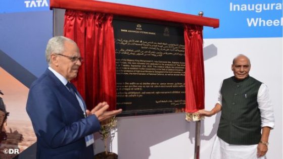 تدشين مصنع لصناعة المركبات المدرعة القتالية WhAP 8×8 ببرشيد