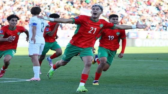 المنتخب المغربي يتأهل لنهائي كأس العالم أقل من 20 سنة