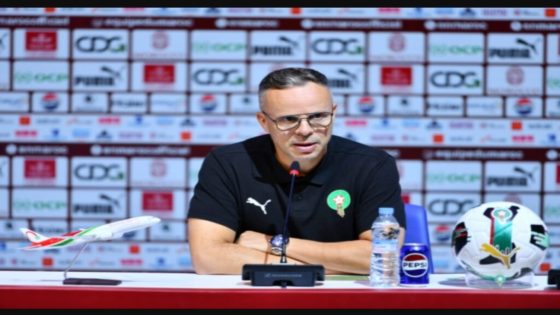 وهبي يخلف الركراكي على رأس تدريب المنتخب المغربي